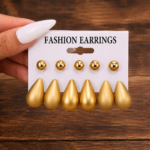 Resin Drop Earrings - Image 5