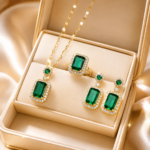 Emerald Jewelry Set