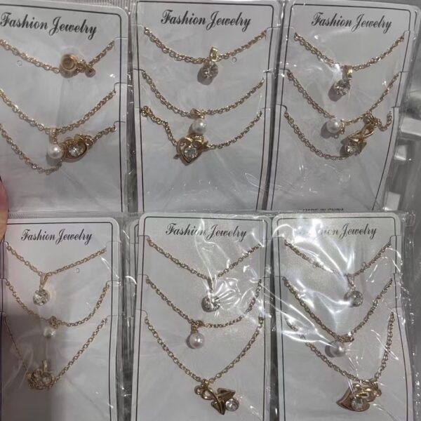 Gold Necklace Set