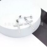Luxury Cross Earrings - Image 2